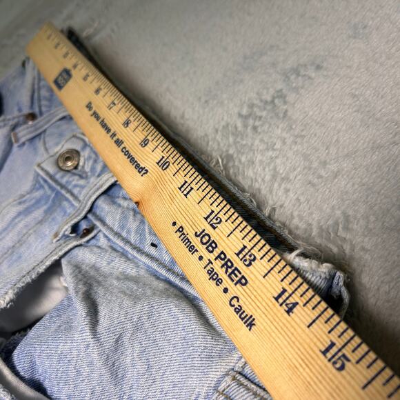 Abercrombie Fitch 90s Relaxed Curve Love Jeans Womens 29 High Rise Distressed - Picture 4 of 7